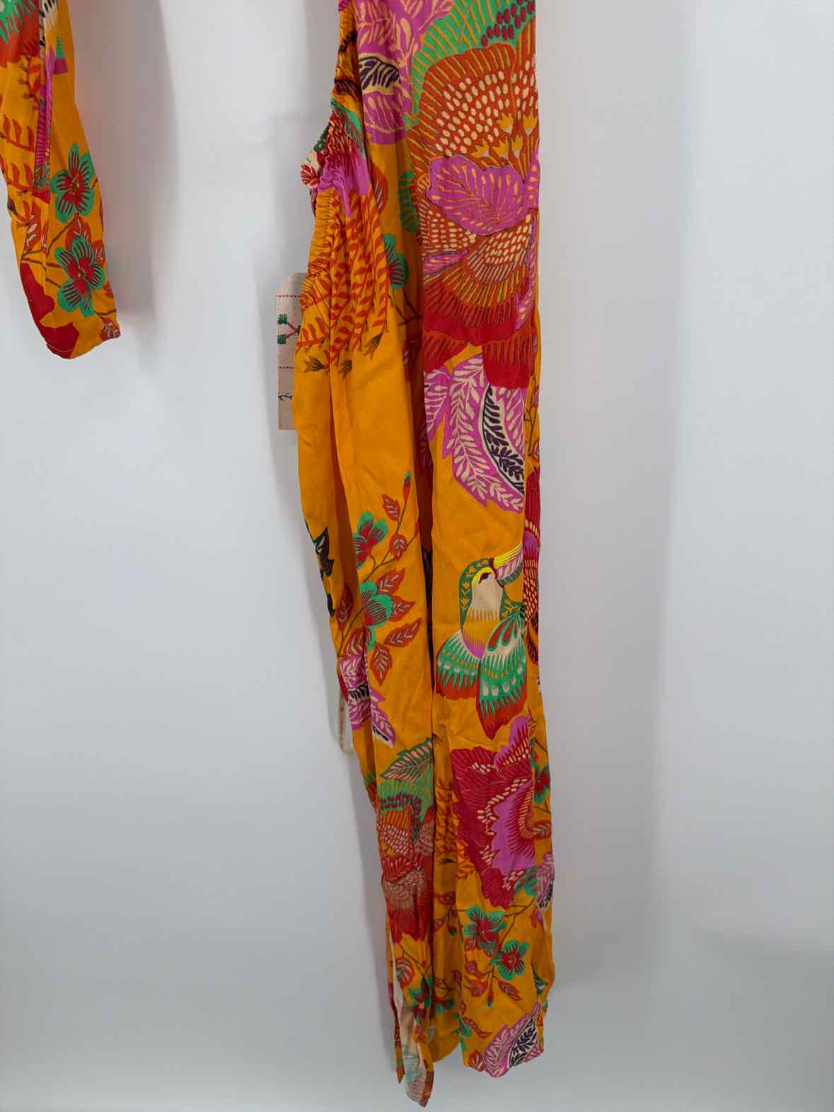 Pre-Owned Farm Rio For Anthropologie Orange Size Medium Long Sleeveless Dress | True Fashionistas.