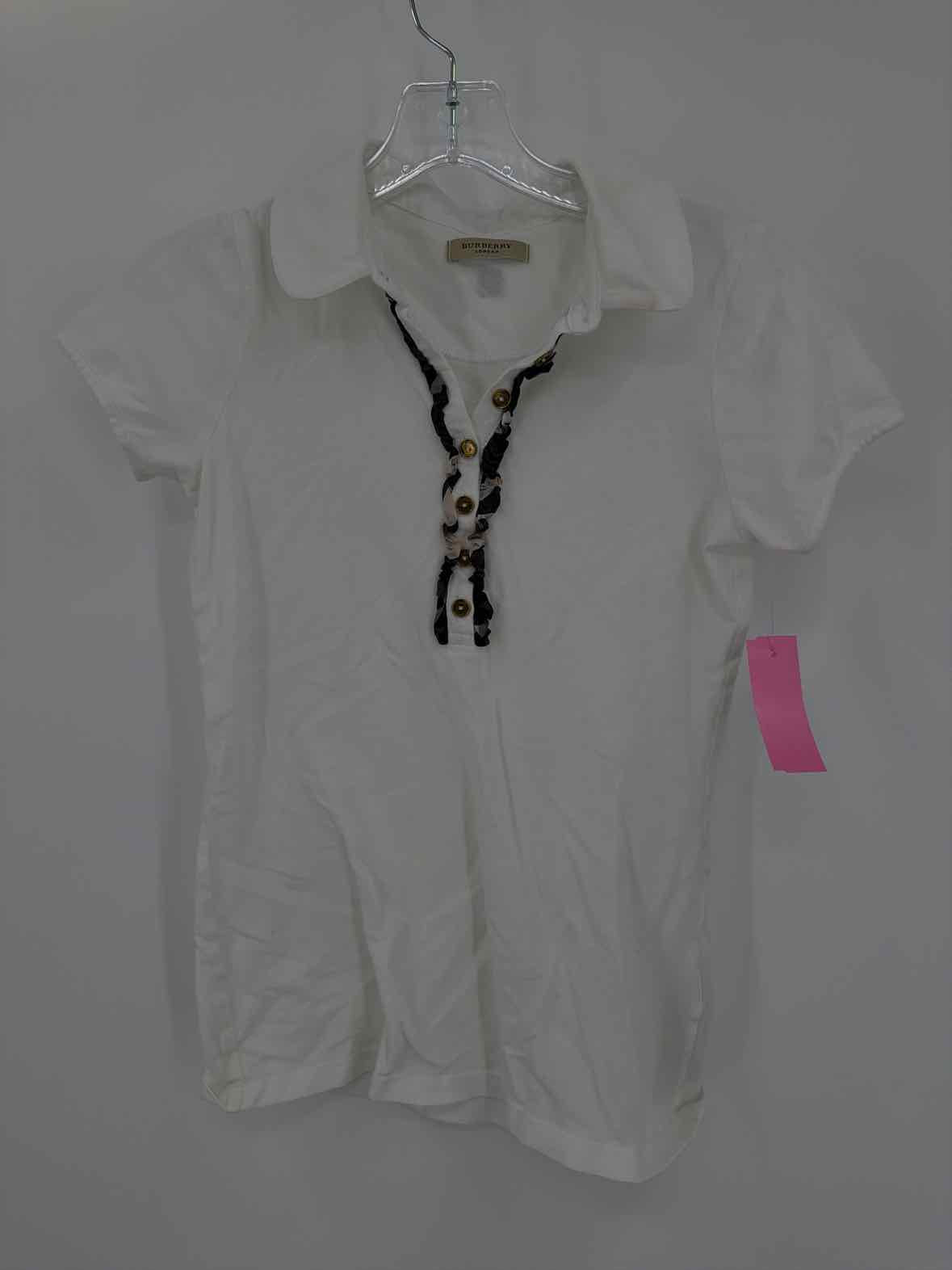 Pre-Owned Burberry White Size XS Polo | True Fashionistas.