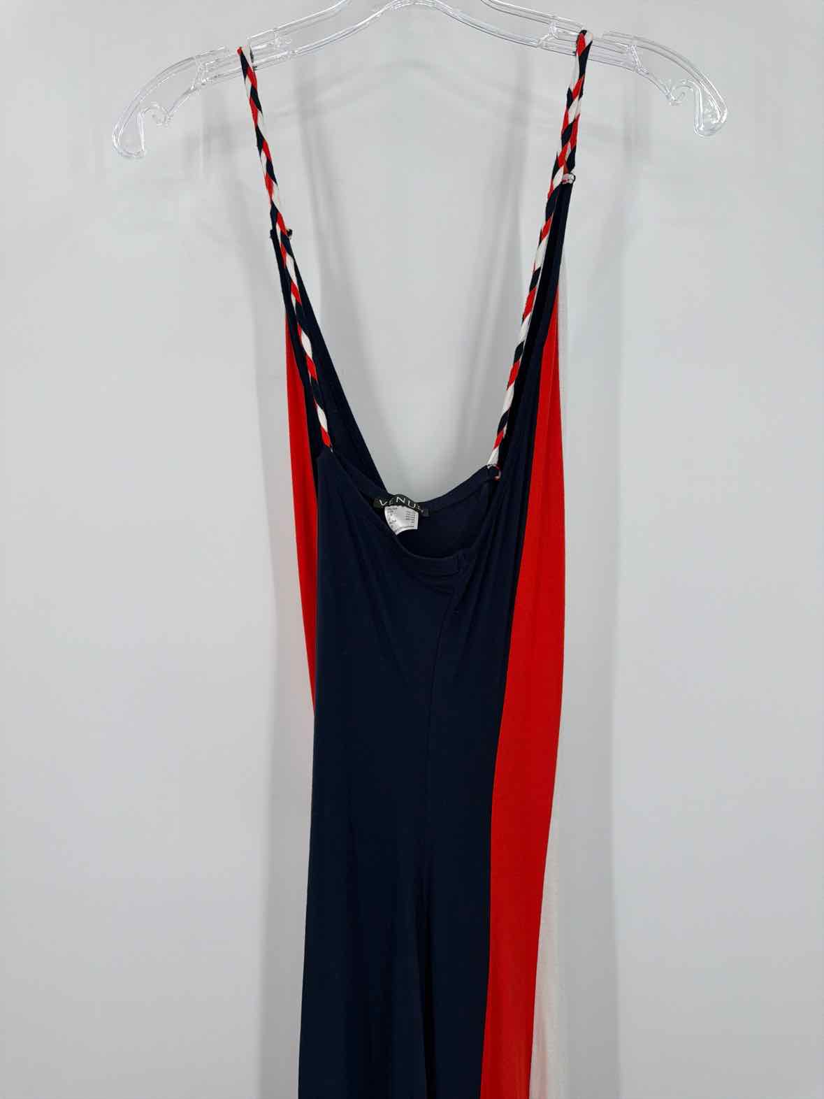 Pre-Owned Venus Navy Size Medium Long Sleeveless Dress | True Fashionistas.