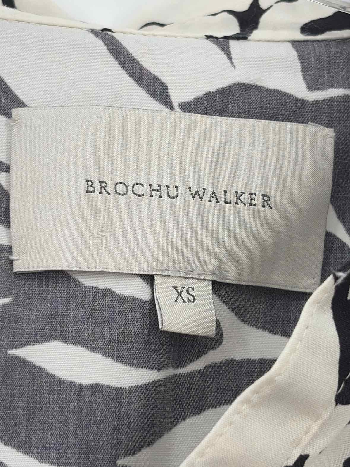 Pre-Owned Brochu Walker Ivory Size XS Knee Length Short Sleeve Dress | True Fashionistas.