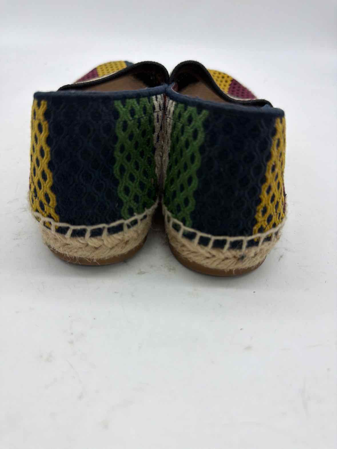 Pre-Owned Christian Dior Multi-Color Size 36.5 Espadrille Flats | True Fashionistas.