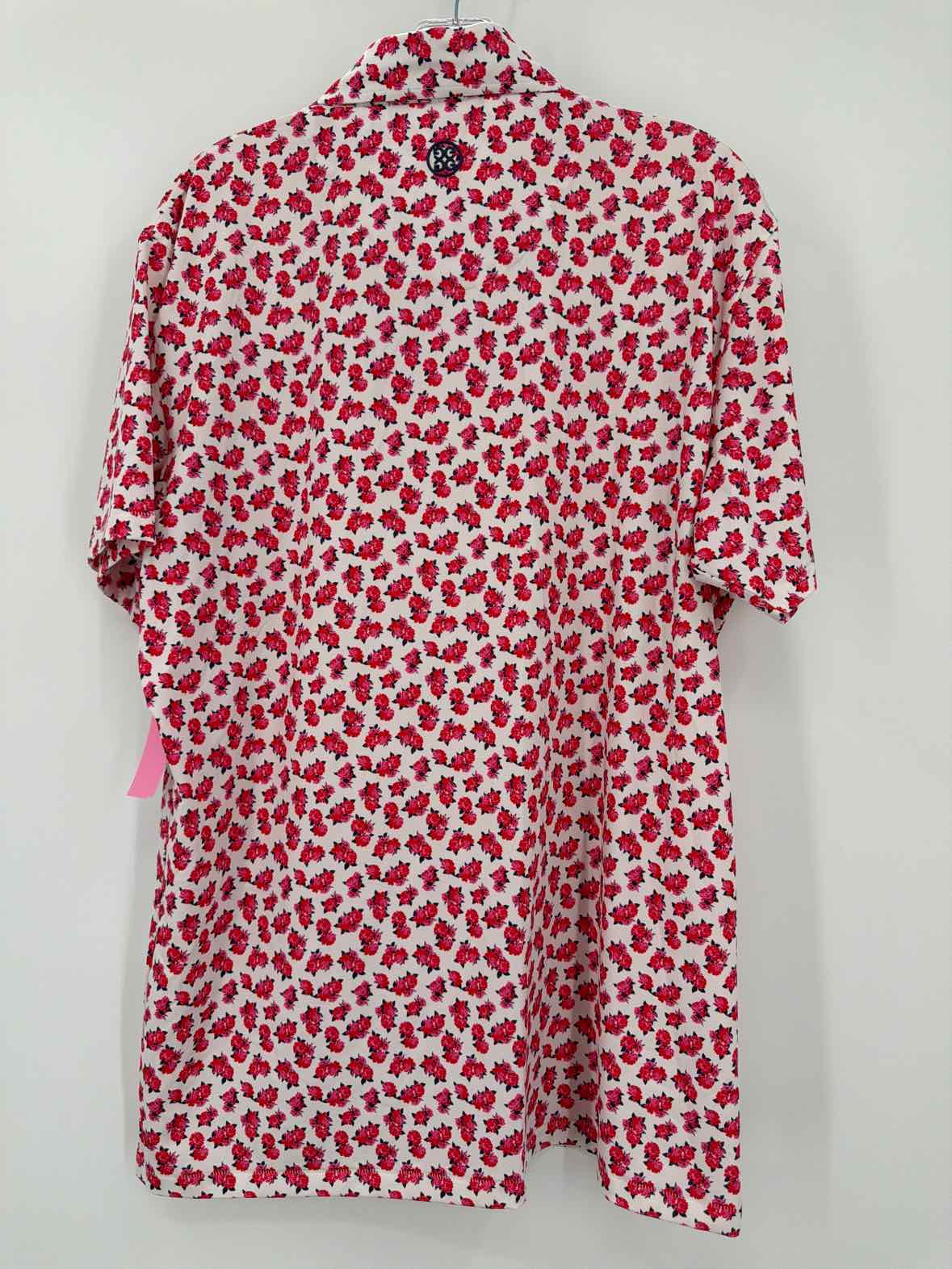Pre-Owned G Fore Pink Large Men's Short Sleeve Shirt | True Fashionistas.