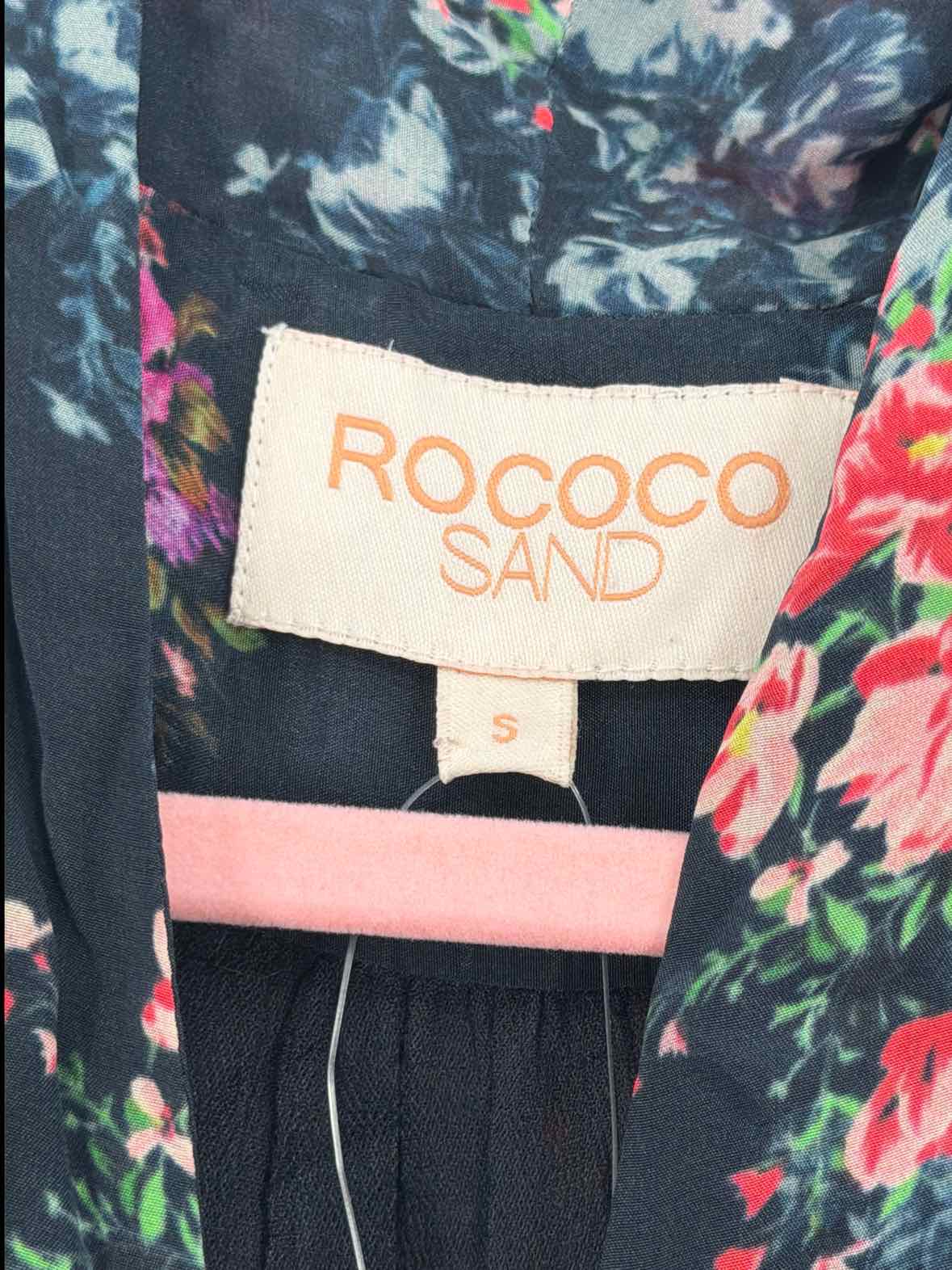 Pre-Owned Rococo Sand Navy Size Small Short Short Sleeve Dress | True Fashionistas.