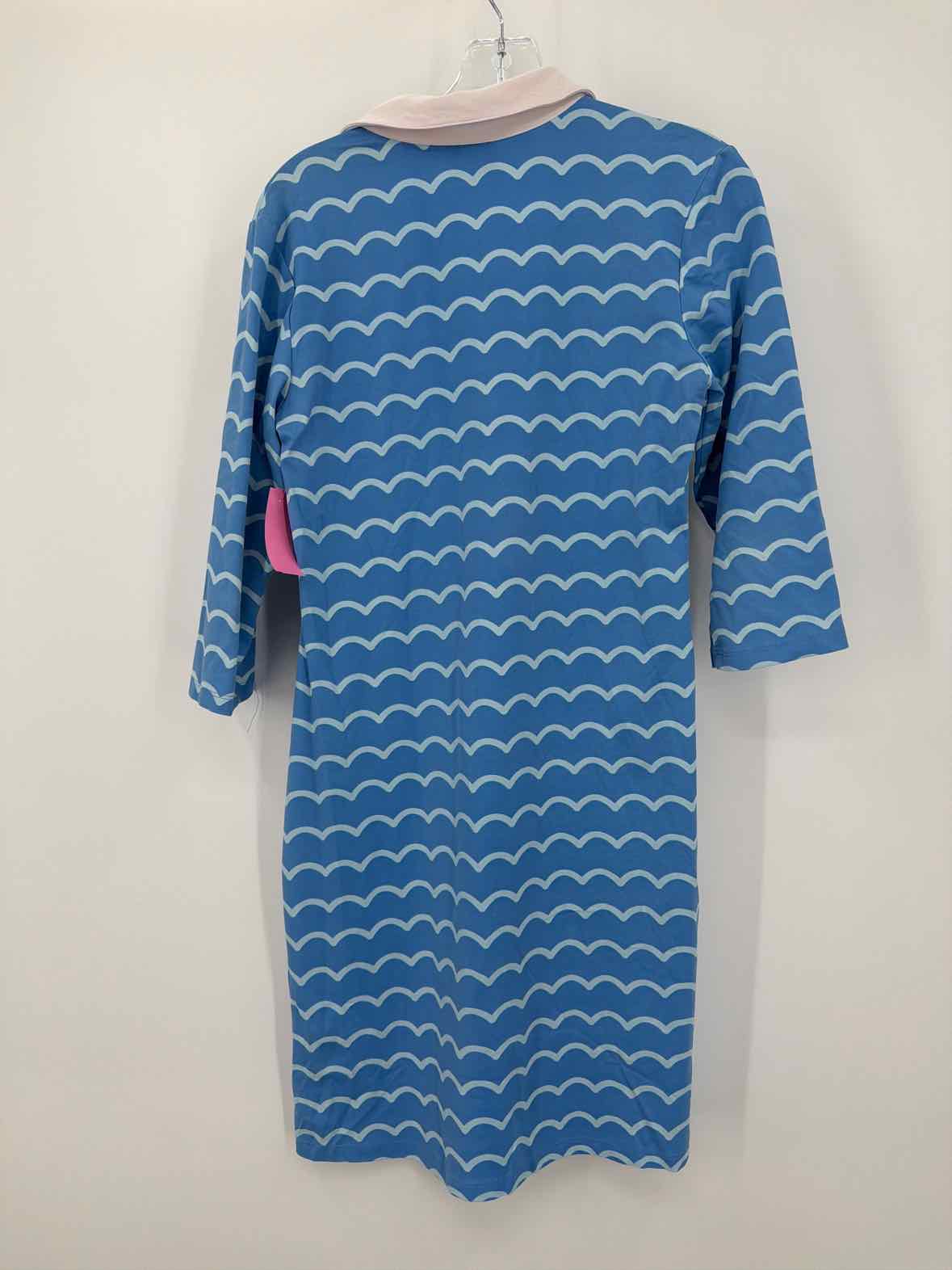 Pre-Owned Sailor Sailor Blue Size Medium Short Long Sleeve Dress | True Fashionistas.