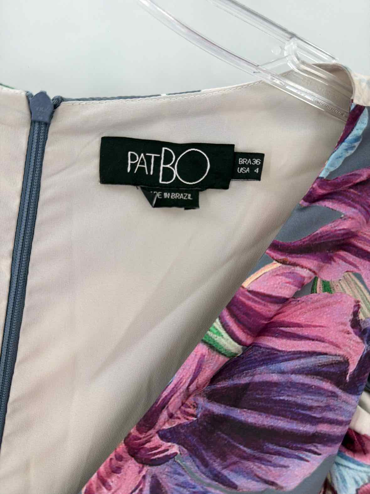 Pre-Owned PatBO Grey Size 4 Short Short Sleeve Dress | True Fashionistas.