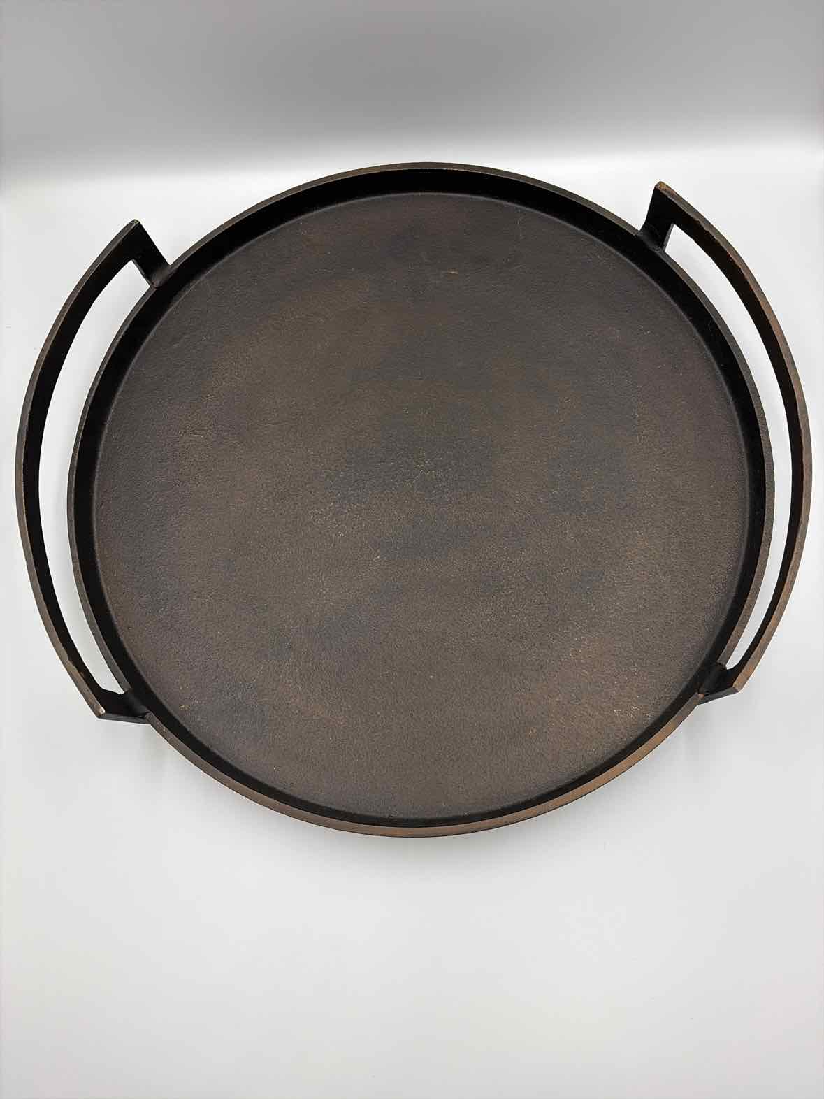 Brown Metal Tray | True Fashionistas.