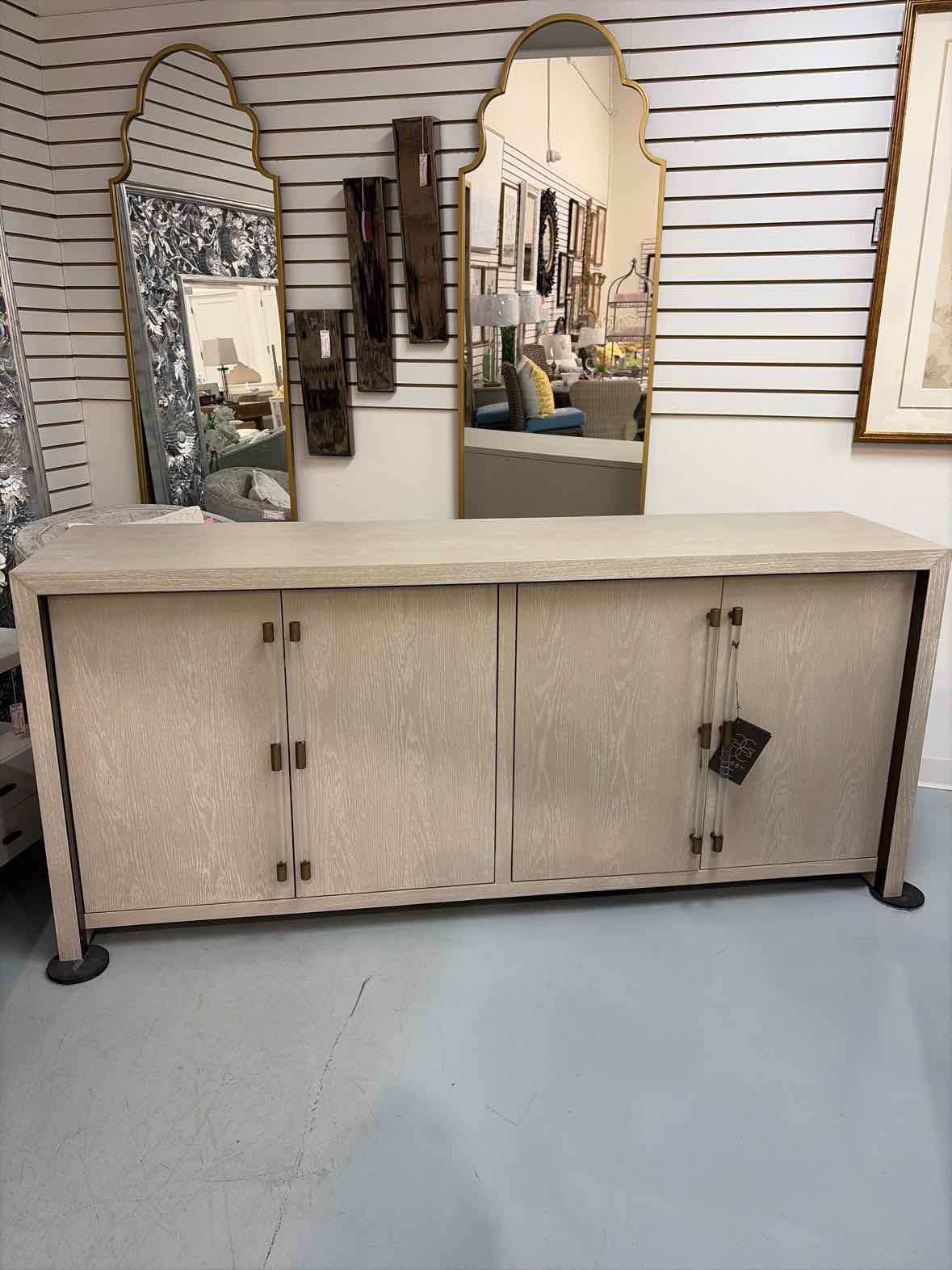 Winford Cream Living Room Console Cabinet | True Fashionistas.