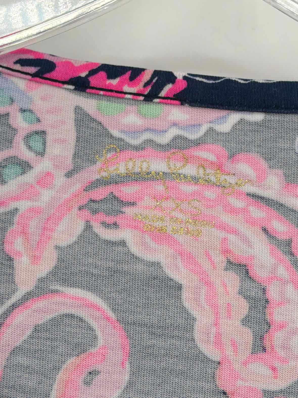 Pre-Owned Lilly Pulitzer Pink Size XXS Short Long Sleeve Dress | True Fashionistas.