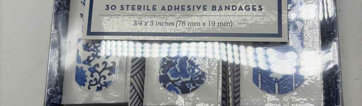 Blue Bandage Set of 30 in Gift Box | True Fashionistas.
