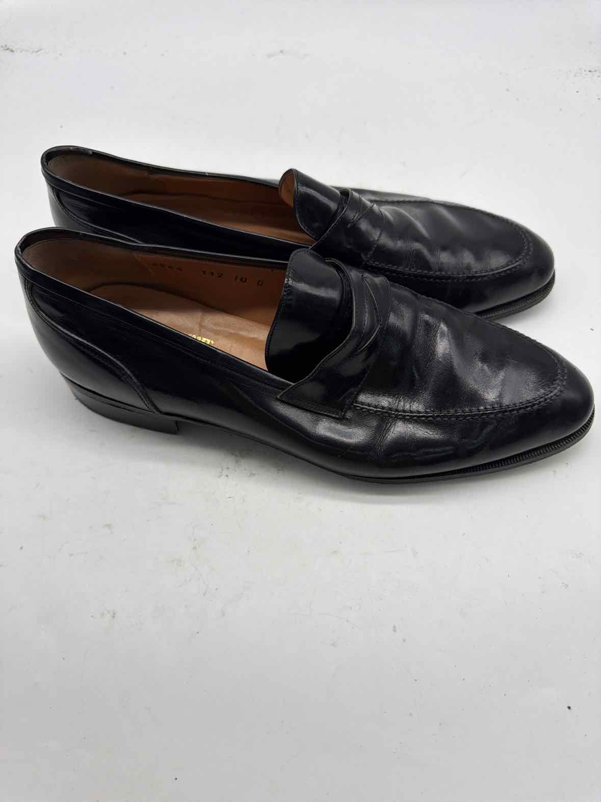 Pre-Owned Salvatore Ferragamo Black 10 Loafer Men's Slip On | True Fashionistas.