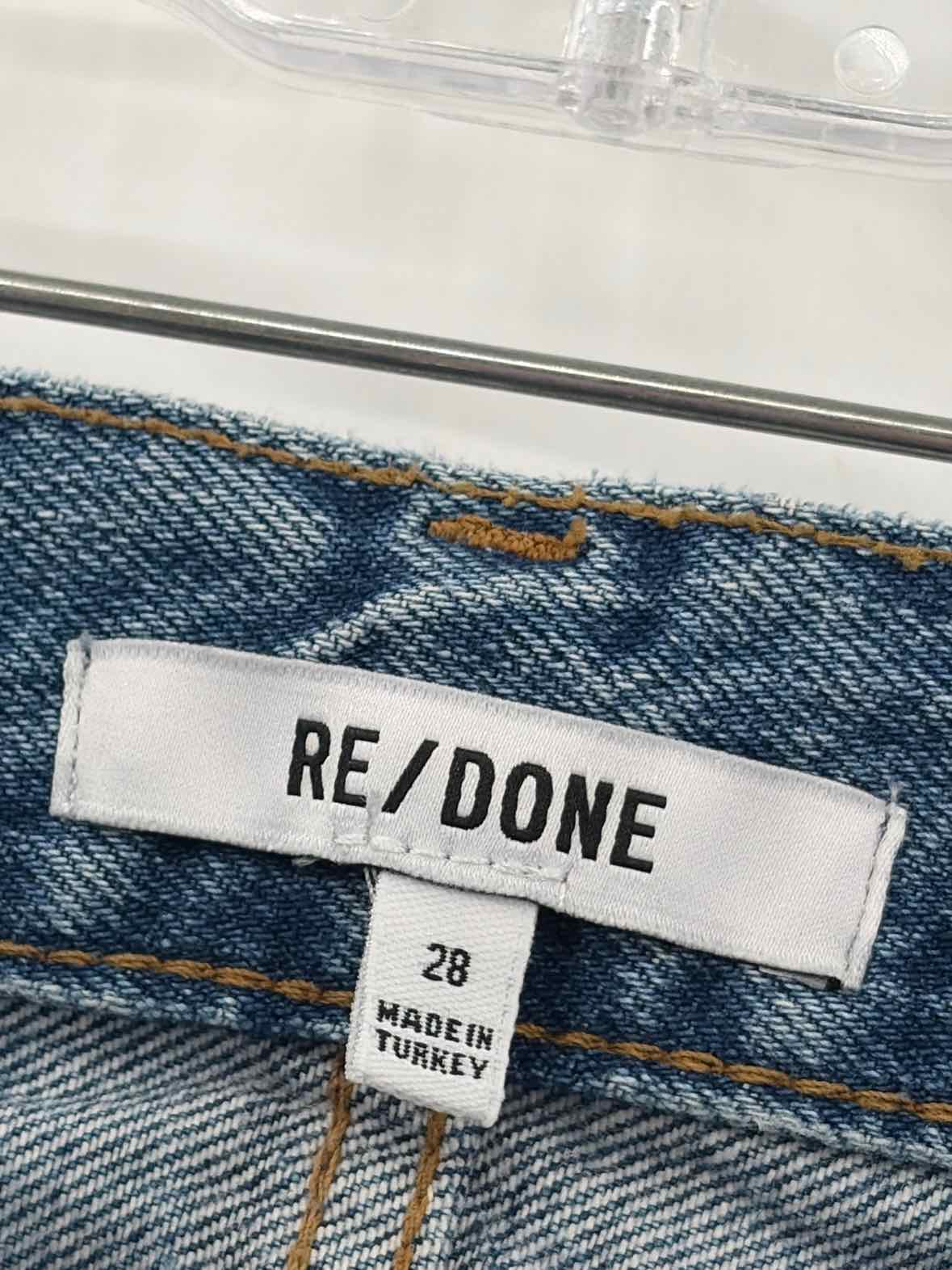 Pre-Owned RE/Done Blue Size 28 Jeans | True Fashionistas.
