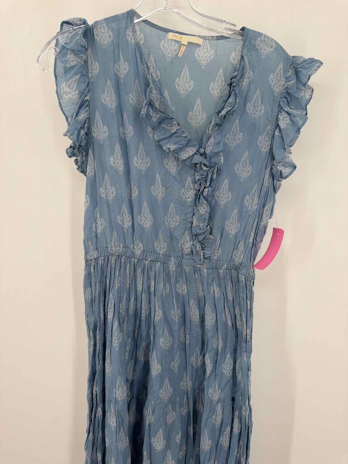 Pre-Owned Maje Blue Size 1/Small Long Sleeveless Dress | True Fashionistas.