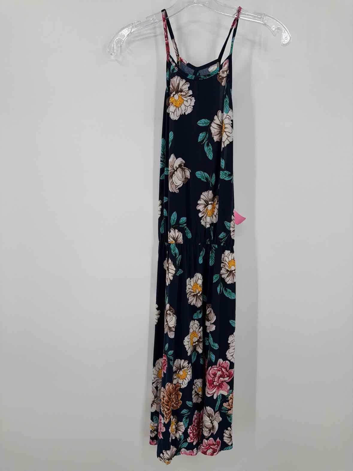 Pre-Owned French Grey Navy Size XL Short Sleeveless Dress | True Fashionistas.