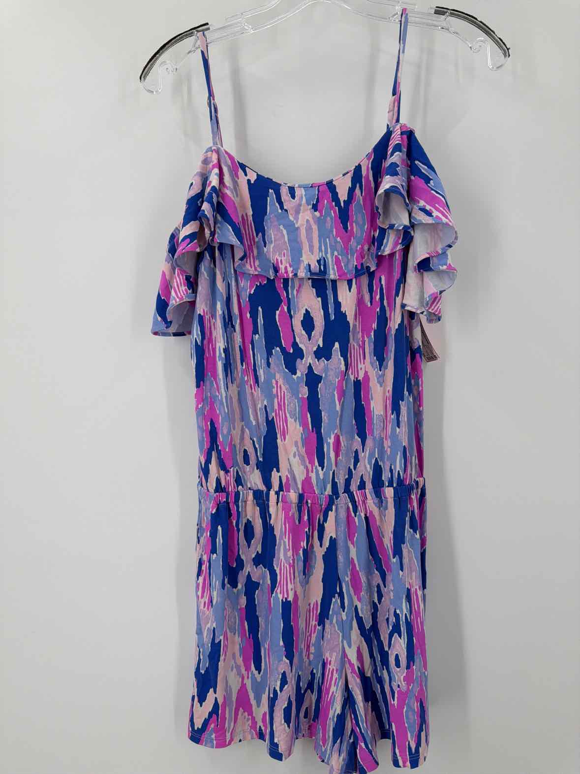 Pre-Owned Lilly Pulitzer Purple Size Small Sleeveless Romper | True Fashionistas.