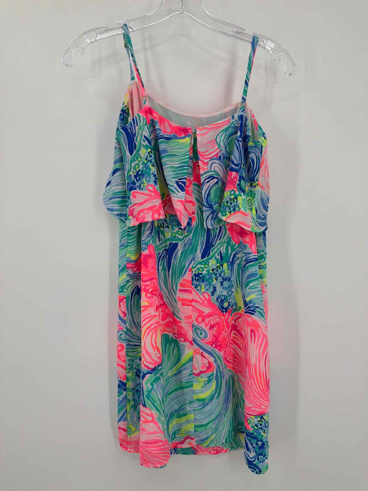 Pre-Owned Lilly Pulitzer Blue Size XXS Short Long Sleeve Dress | True Fashionistas.
