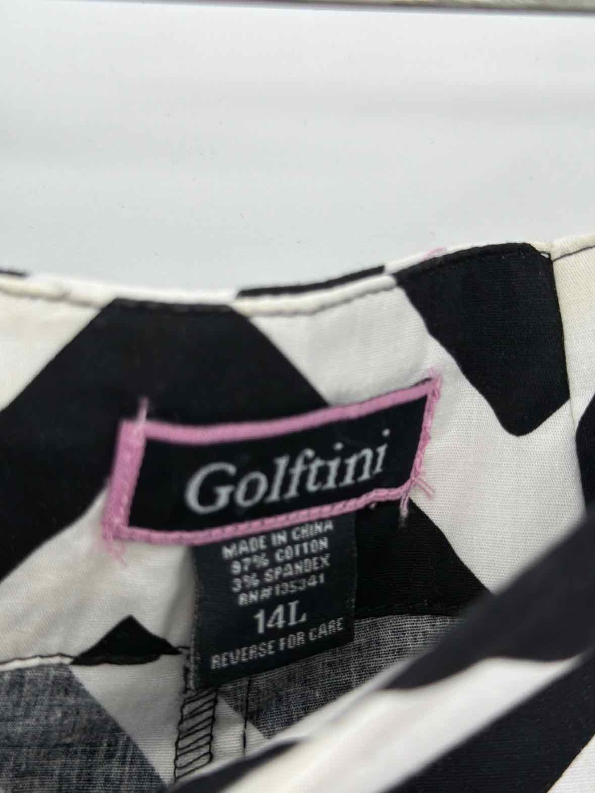 Pre-Owned Golftini Black Size 14 Skort Athletic Skirt | True Fashionistas.