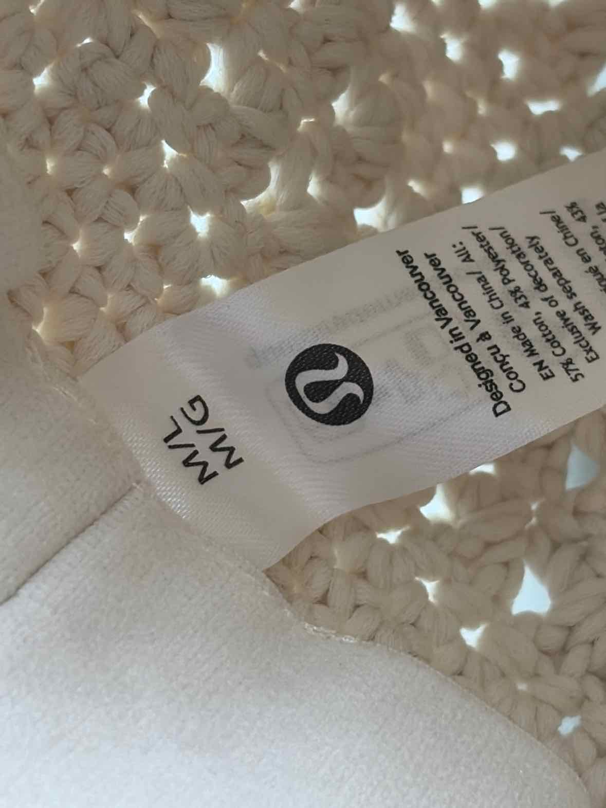Lululemon Ivory Size M/L Knit Bucket Hats | True Fashionistas.