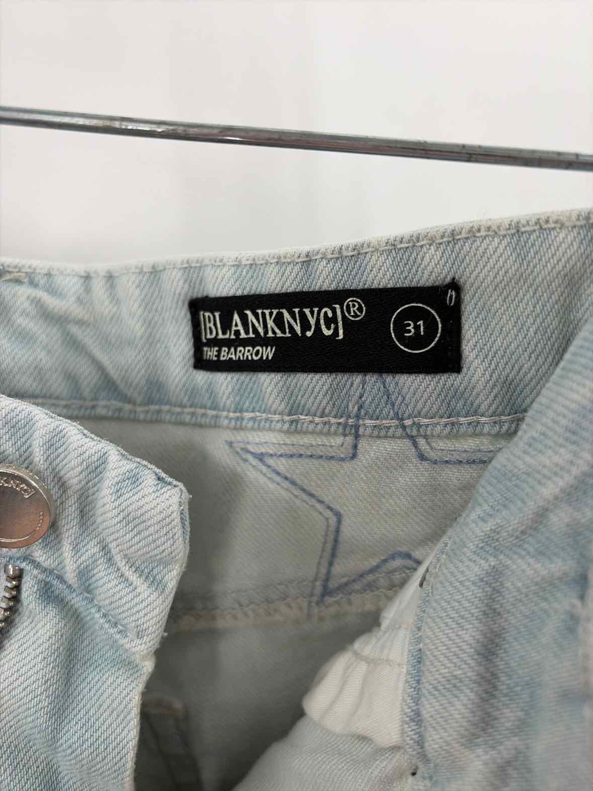 Pre-Owned Blank NYC Blue Size 31 Star Denim Shorts | True Fashionistas.