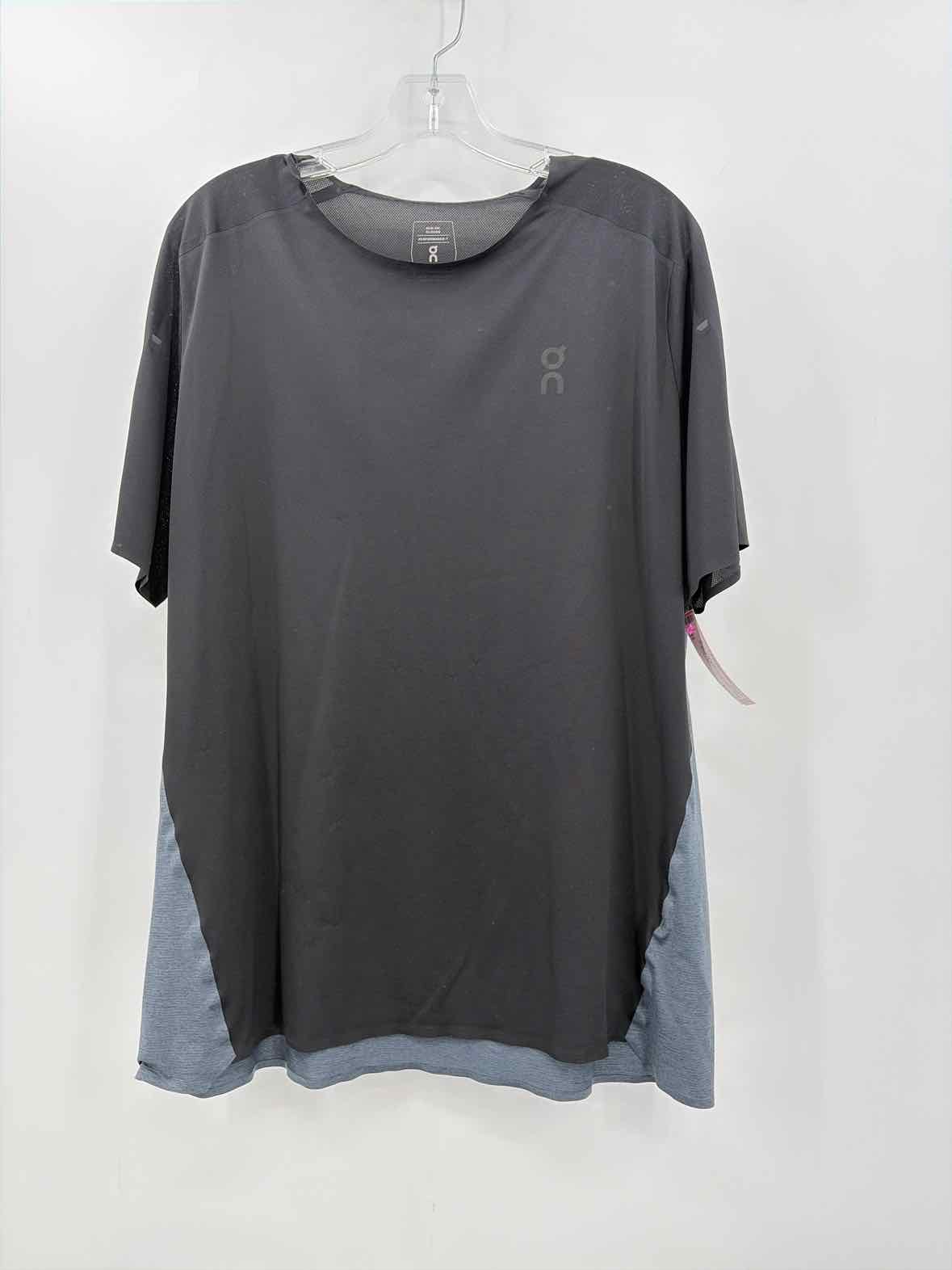 On Black XL Men's Athletic Tee | True Fashionistas.