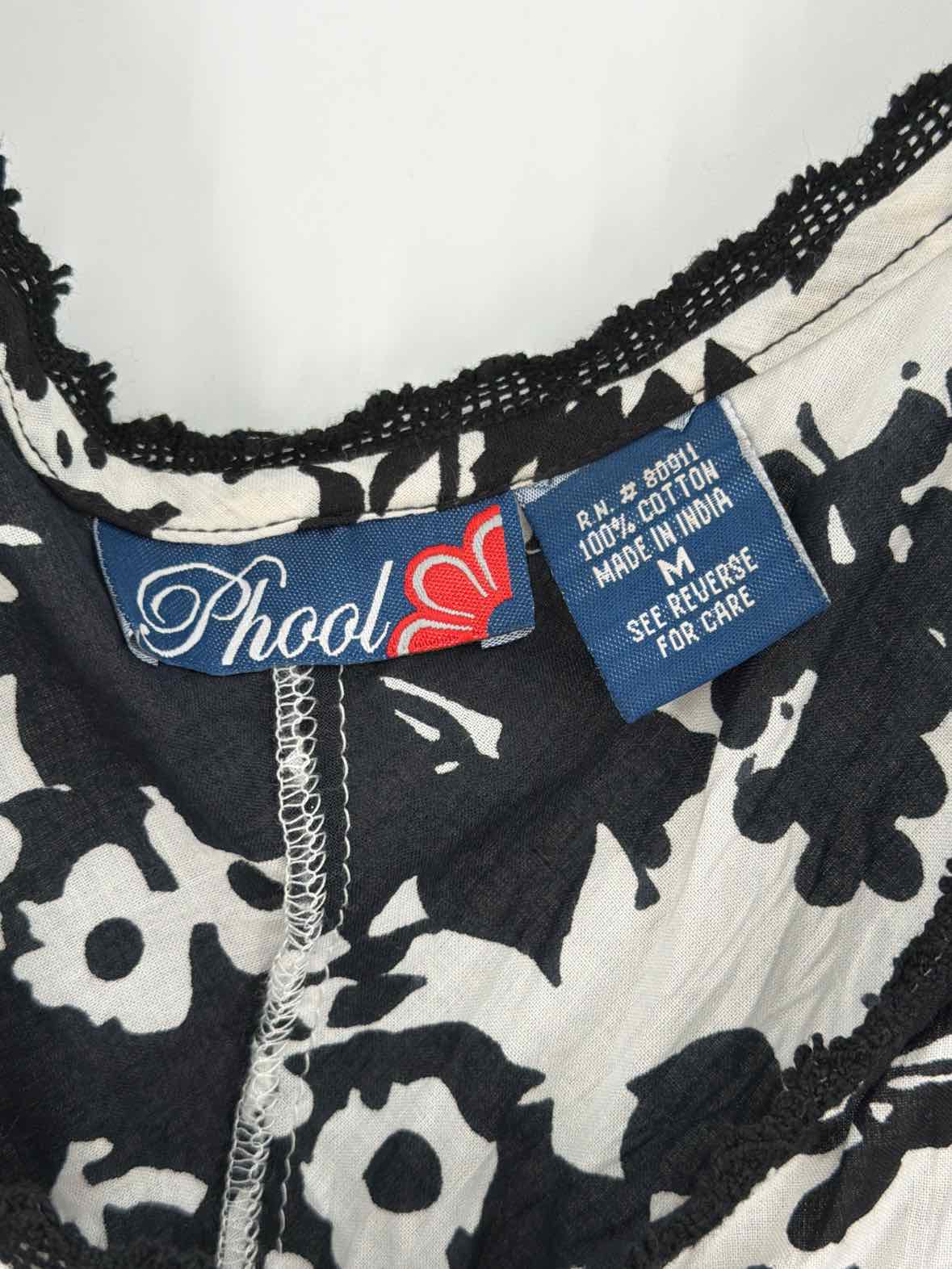 Pre-Owned Phool Black Size Medium Short Sleeveless Dress | True Fashionistas.