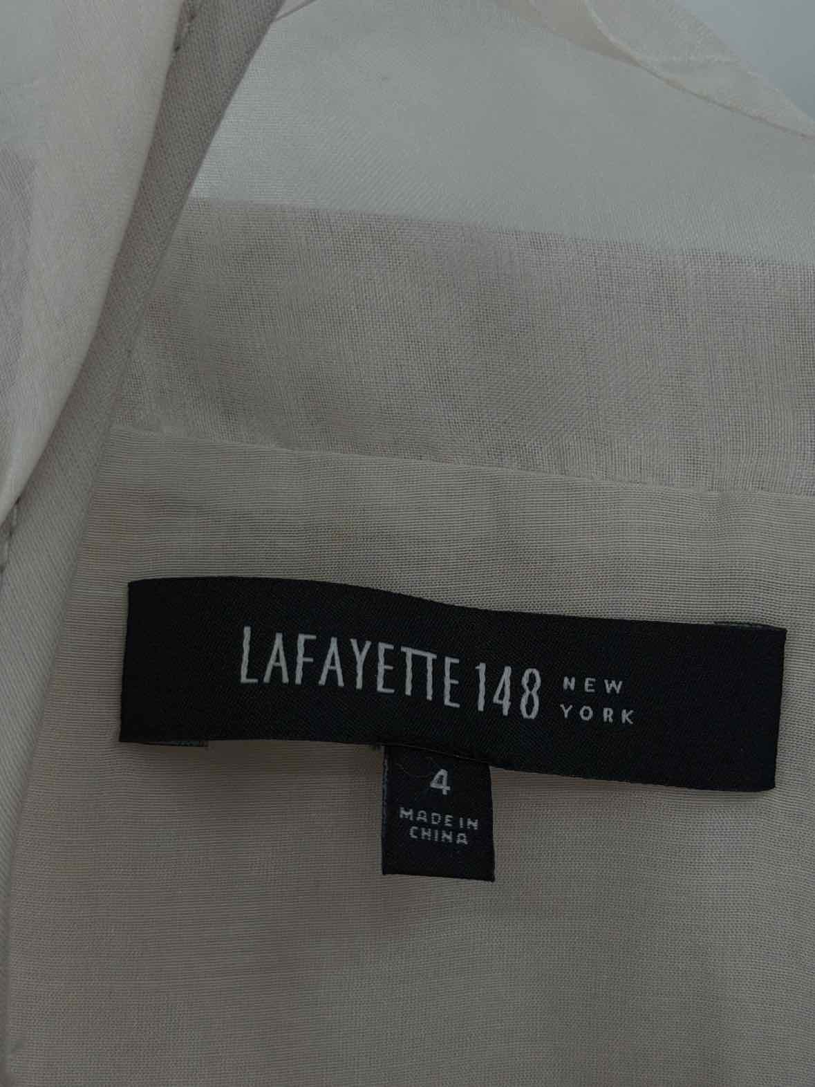 Pre-Owned Lafayette 148 Tan Size 4 Short Sleeveless Dress | True Fashionistas.