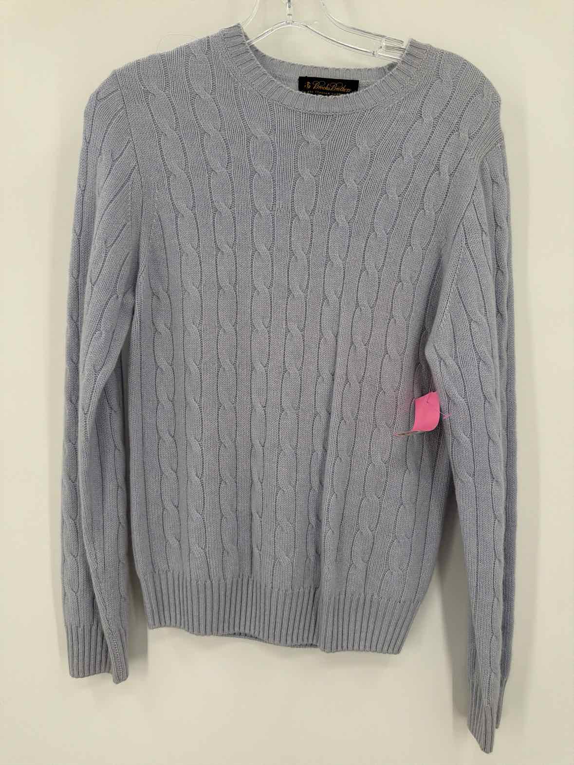 Pre-Owned Brooks Brothers Blue Size Medium Cashmere Sweater | True Fashionistas.