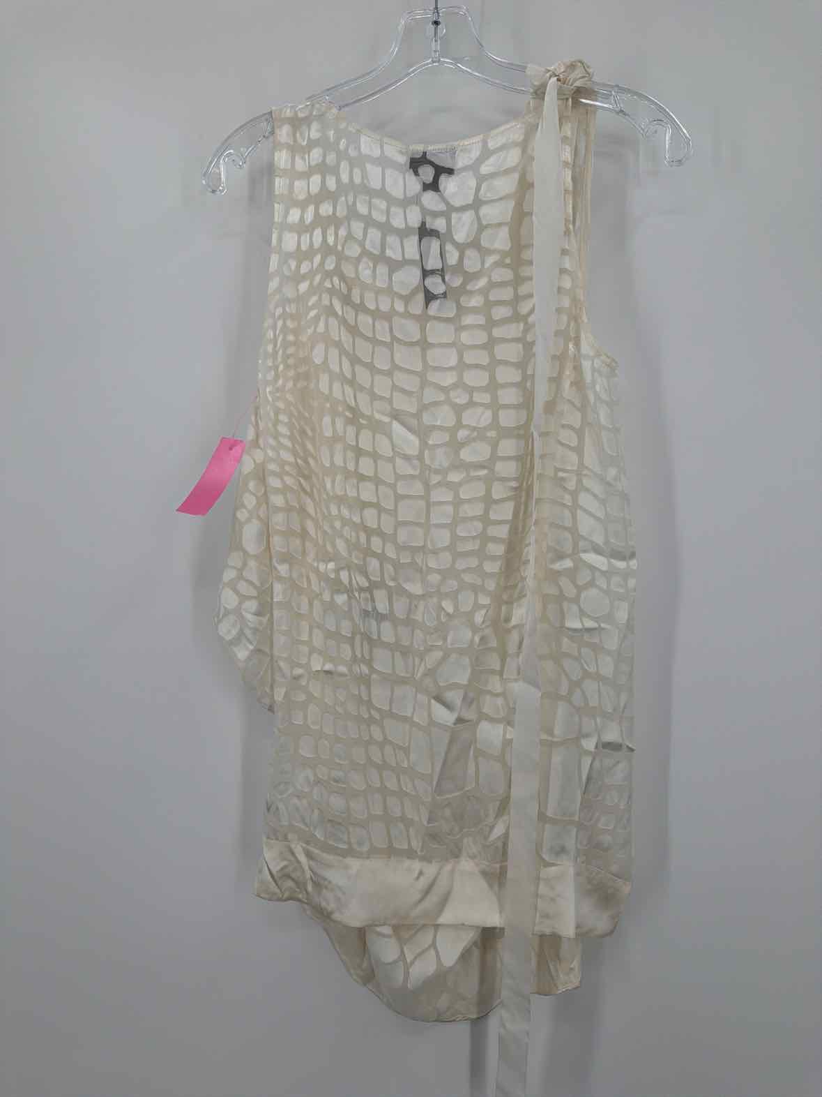 Pre-Owned Just Cavalli White Size 42 Blouse | True Fashionistas.