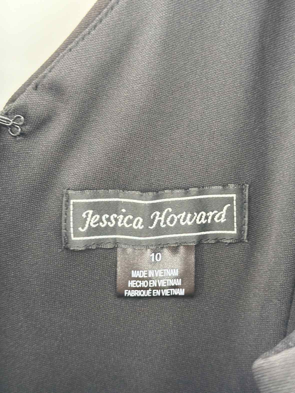 Pre-Owned Jessica Howard Black Size 10 Short Sleeveless Dress | True Fashionistas.