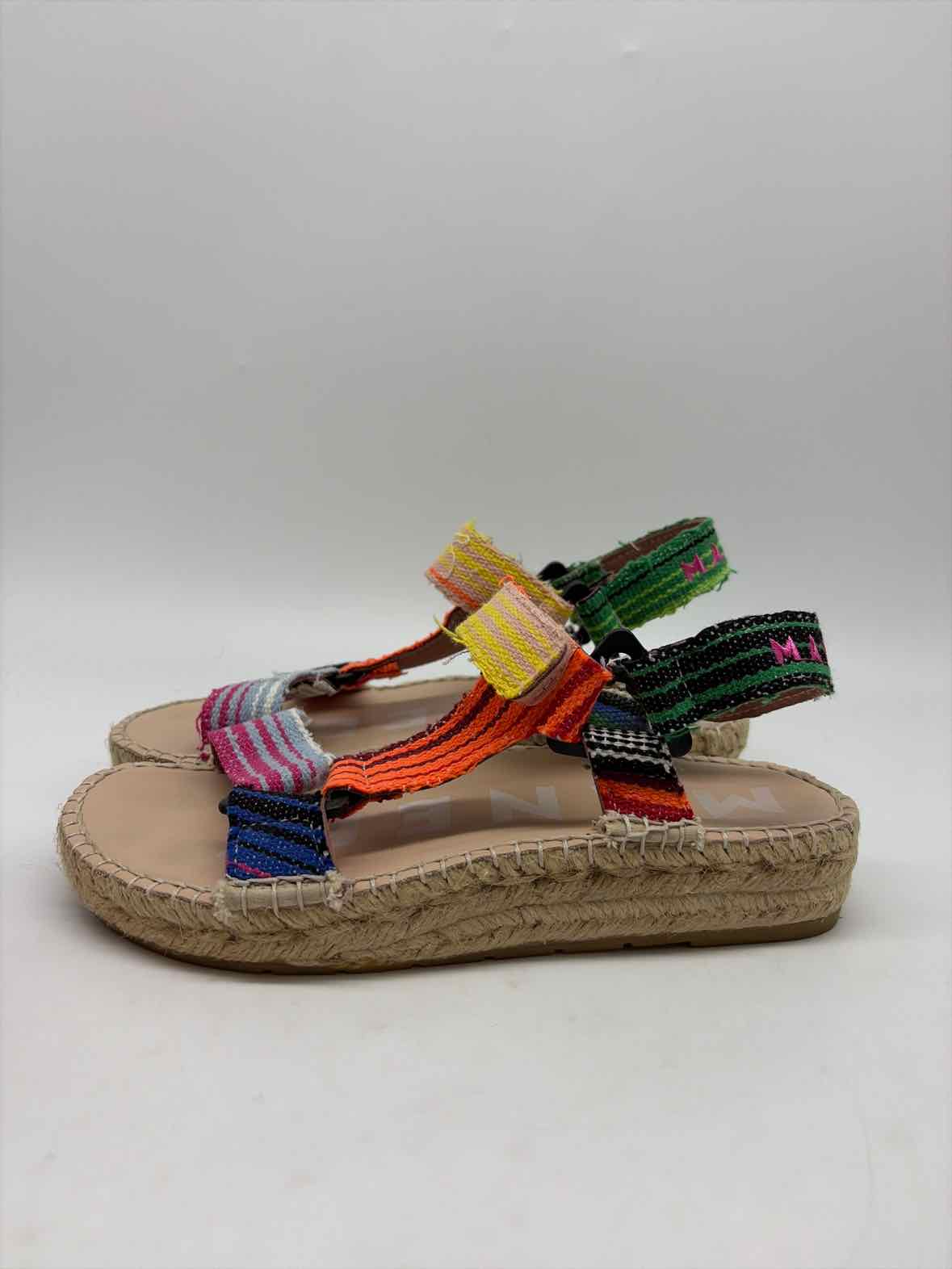 Pre-Owned Manebi Ivory Size 36 Strappy Sandals | True Fashionistas.