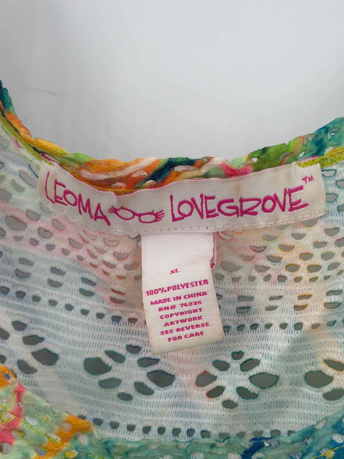 Pre-Owned Leoma Lovegrove Green Size XL Coverup | True Fashionistas.