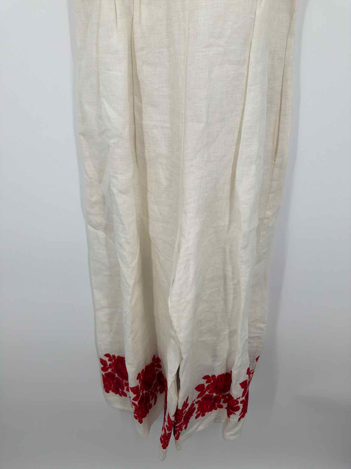 Pre-Owned Zimmermann Ivory Size 0/2 Sleeveless Jumpsuit | True Fashionistas.