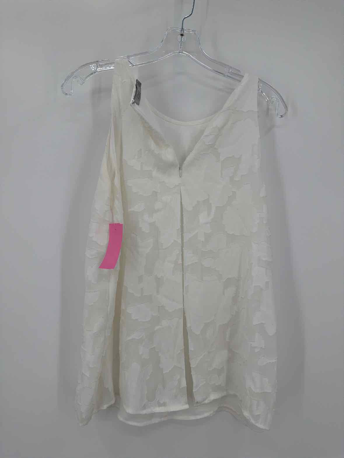Pre-Owned Dalia White Size Medium Tank Top | True Fashionistas.