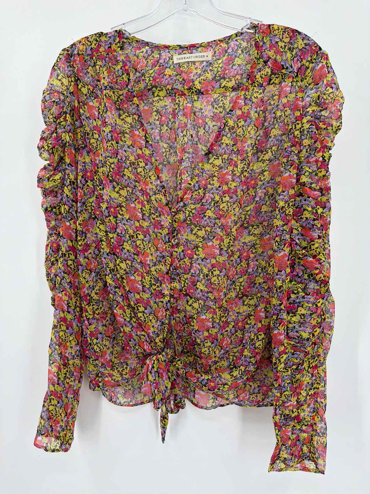 Pre-Owned The East Order Purple Size Medium Blouse | True Fashionistas.