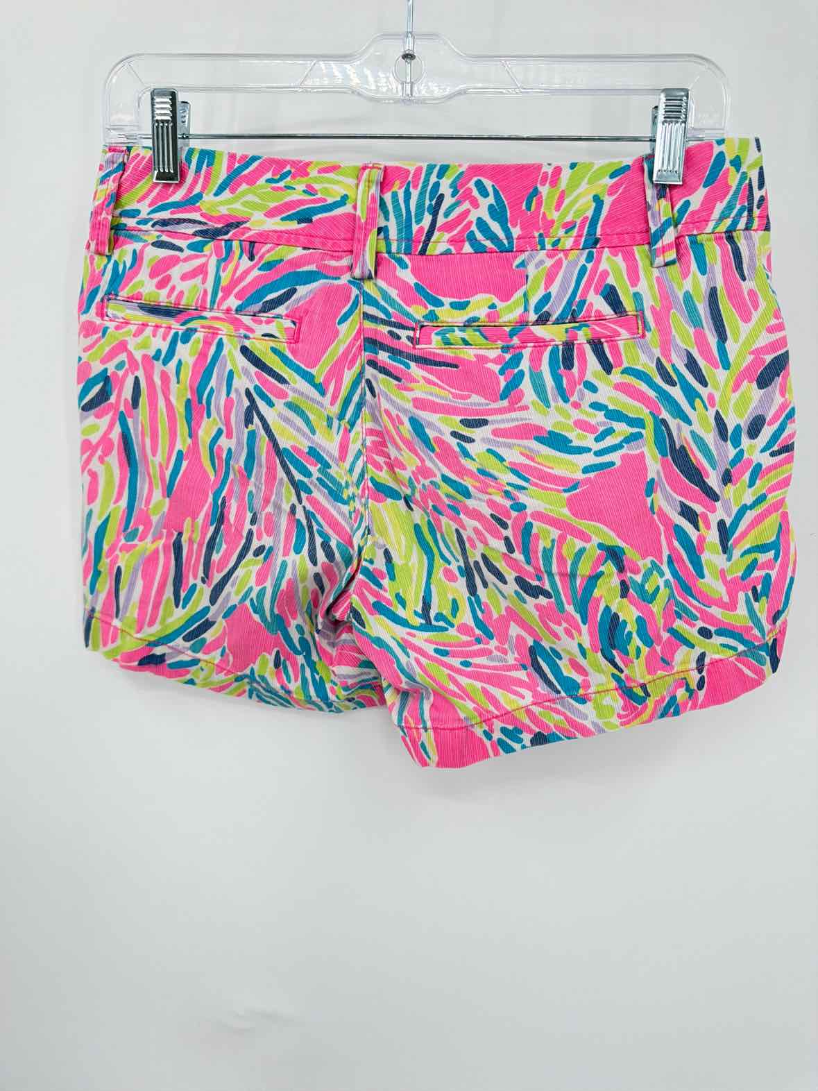 Pre-Owned Lilly Pulitzer Pink Size 0 Callahan Printed Shorts | True Fashionistas.