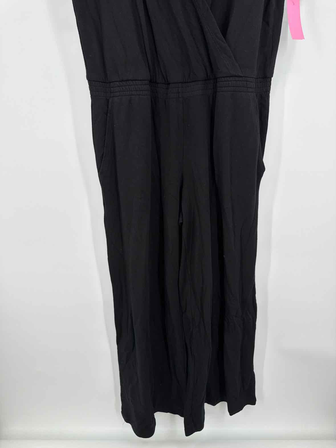 Pre-Owned Worth Black Size Medium Short Sleeve Jumpsuit | True Fashionistas.