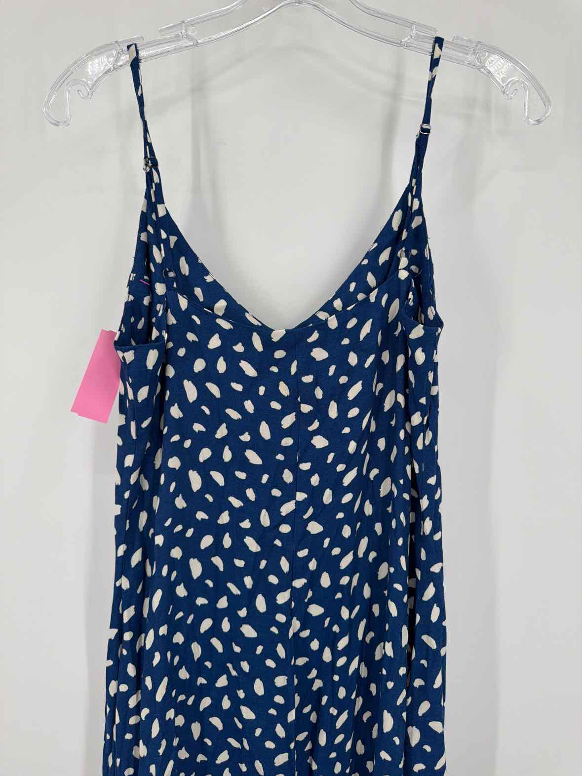 Pre-Owned Reformation Navy Size 6 Long Sleeveless Dress | True Fashionistas.