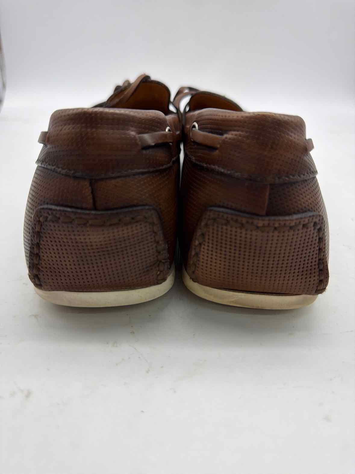 Pre-Owned Santorini Brown 12 Slip On Men's Dress Shoes | True Fashionistas.