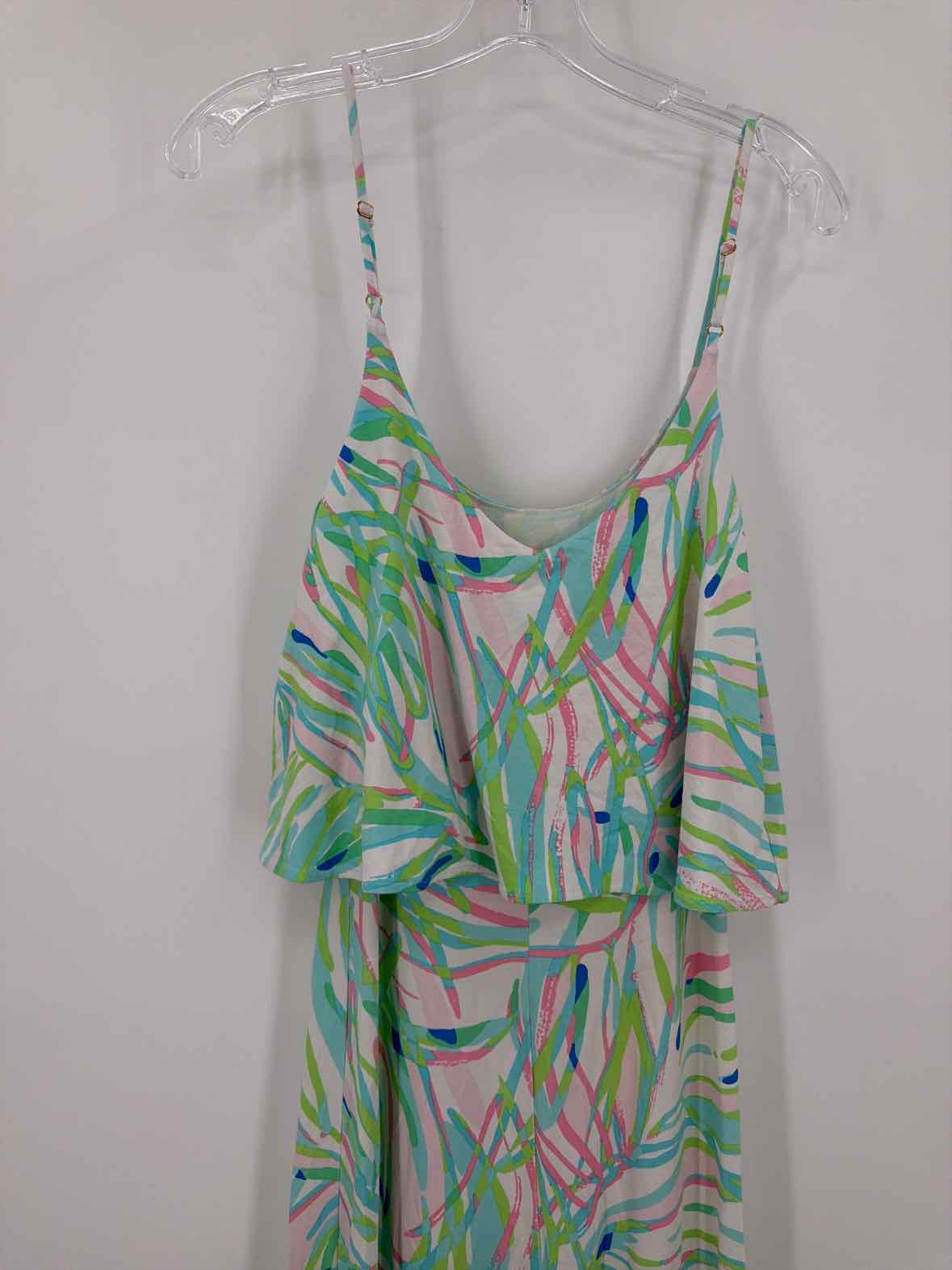 Pre-Owned Lilly Pulitzer Blue Size XS Long Sleeveless Dress | True Fashionistas.