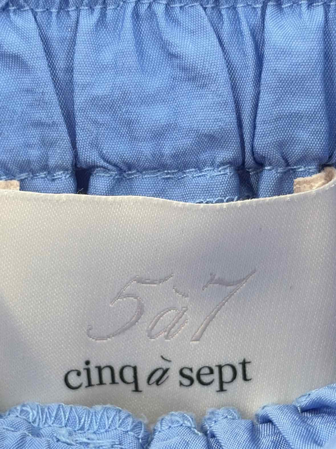 Pre-Owned Cinq a Sept Blue Size XXS Pull On Pants | True Fashionistas.