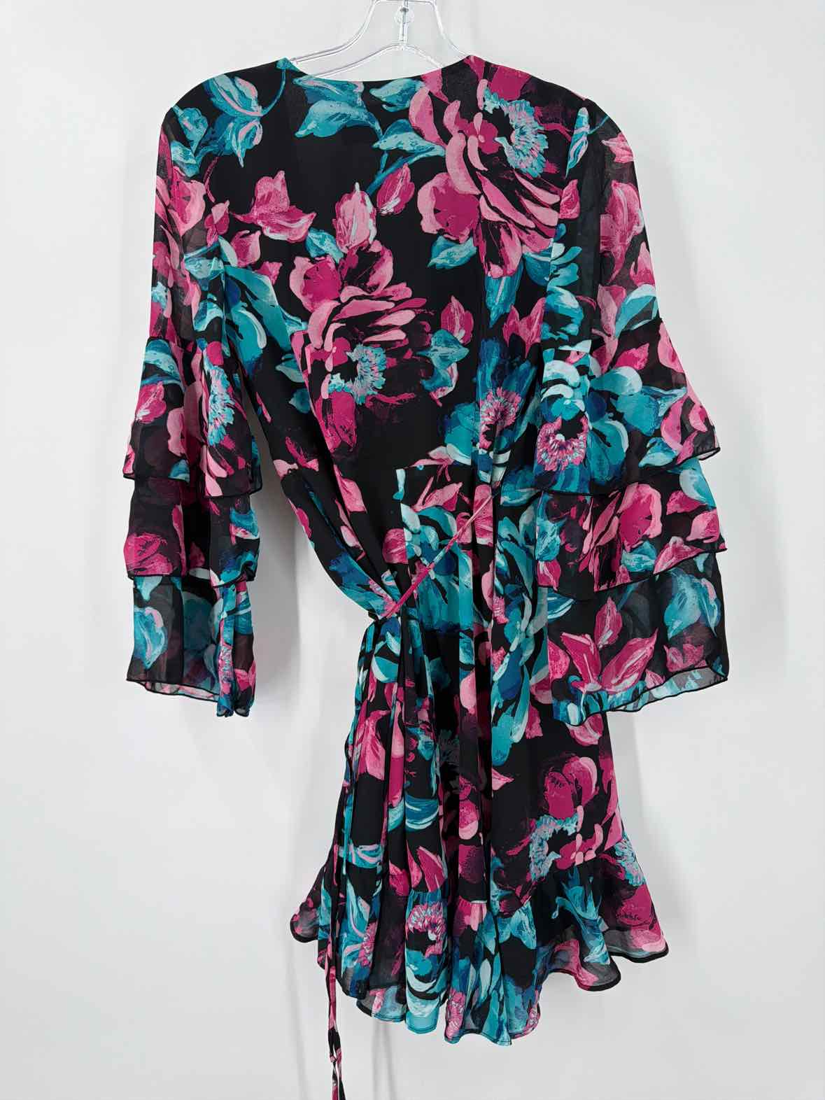 Pre-Owned Charlene Henry Black Size Small Short Long Sleeve Dress | True Fashionistas.