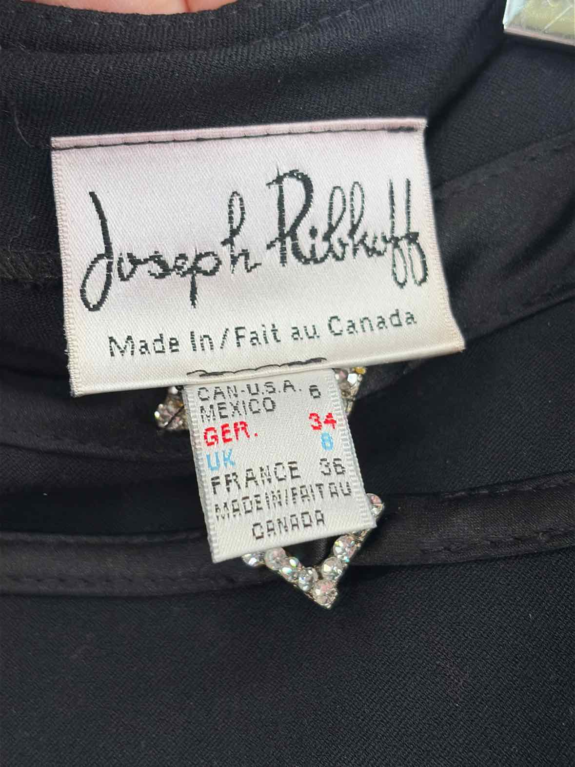 Pre-Owned Joseph Ribkoff Black Size 6 Dress Pants | True Fashionistas.