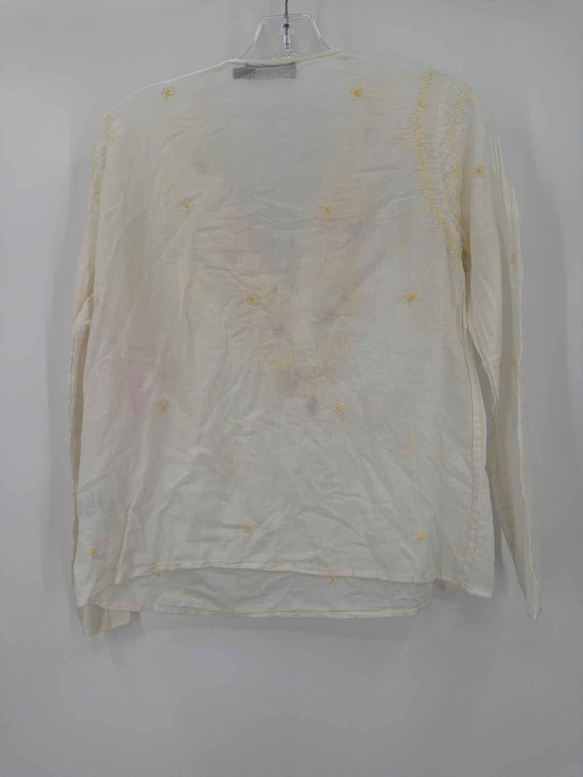 Pre-Owned Antik Batik Ivory Size Medium Tunic Blouse | True Fashionistas.