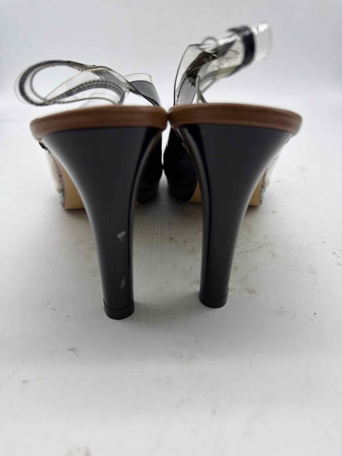 Pre-Owned Marilyn's Black Size 6.5 Slingback Heels | True Fashionistas.