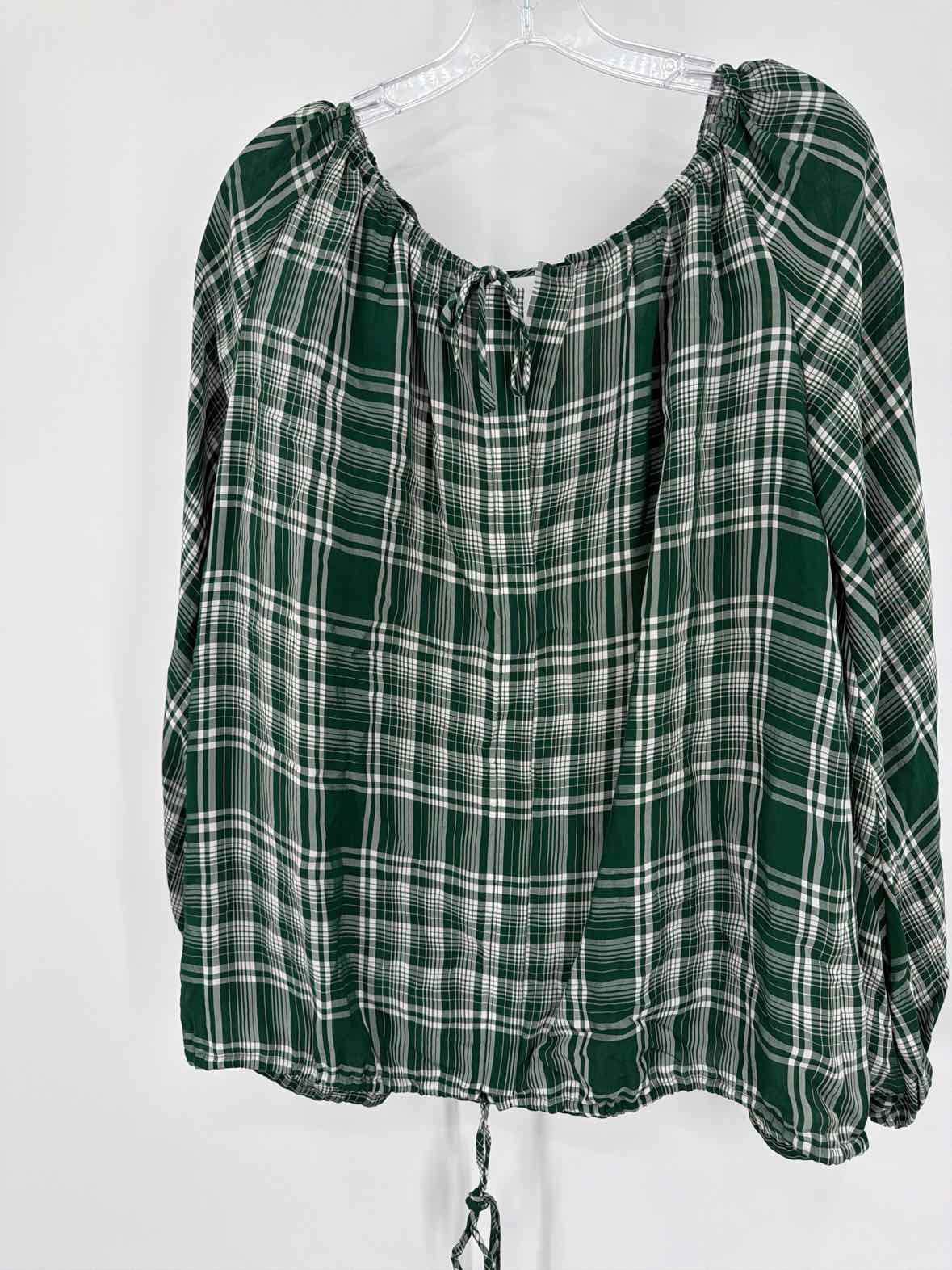 Pre-Owned Rosie Assoulin Green Size Medium Blouse | True Fashionistas.