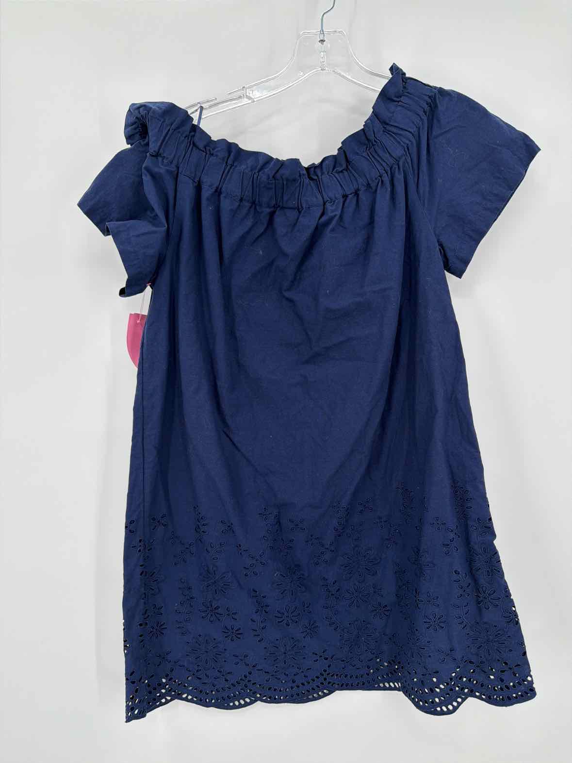 Pre-Owned Vineyard Vines Navy Size Small Short Short Sleeve Dress | True Fashionistas.