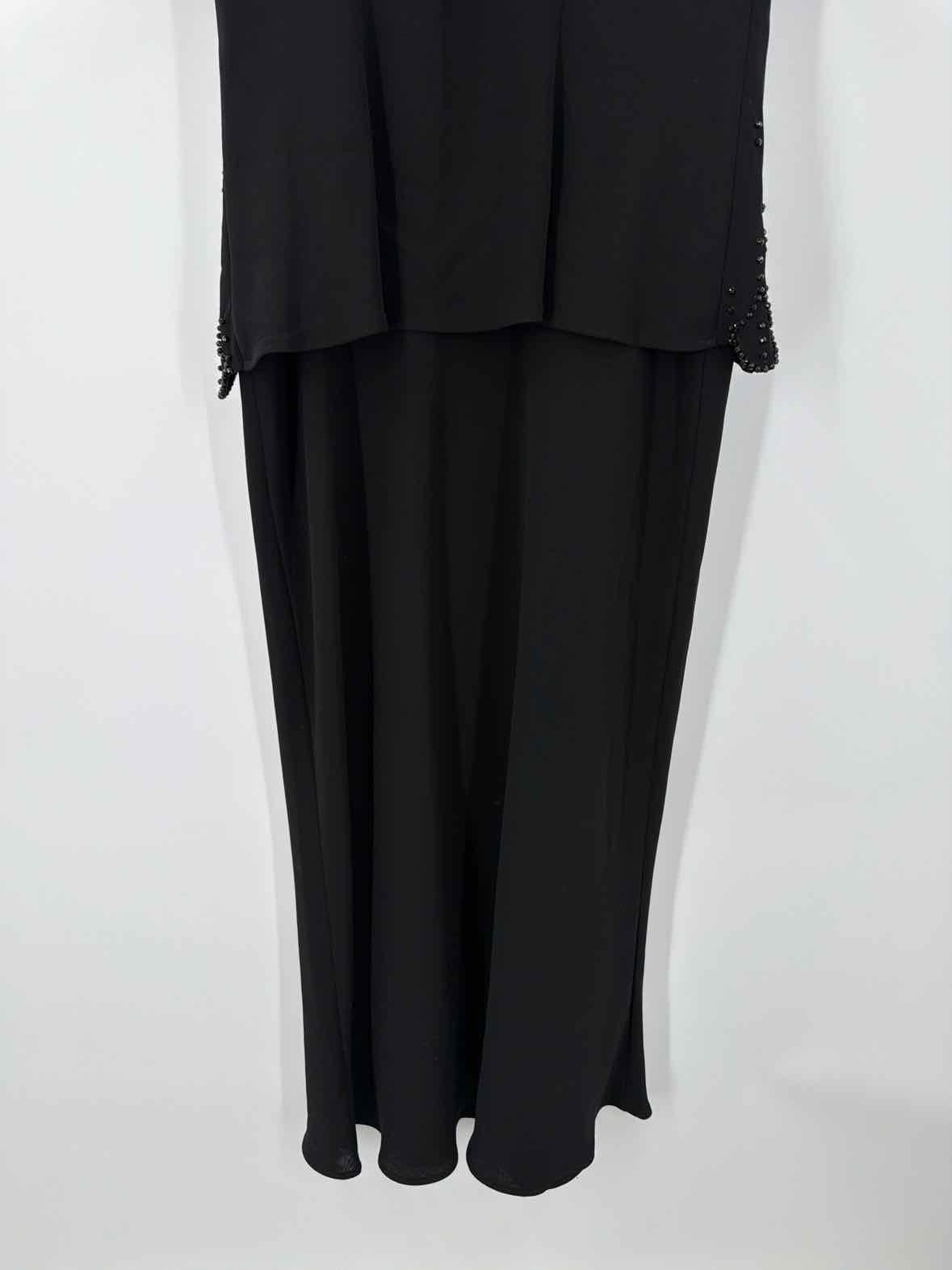 Pre-Owned SL Fashions Black Size 10 Long Evening Gown | True Fashionistas.