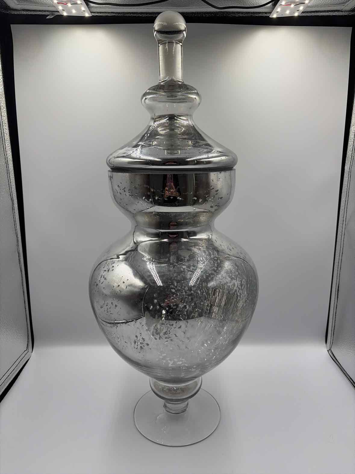 Mercury Glass Jar | True Fashionistas.