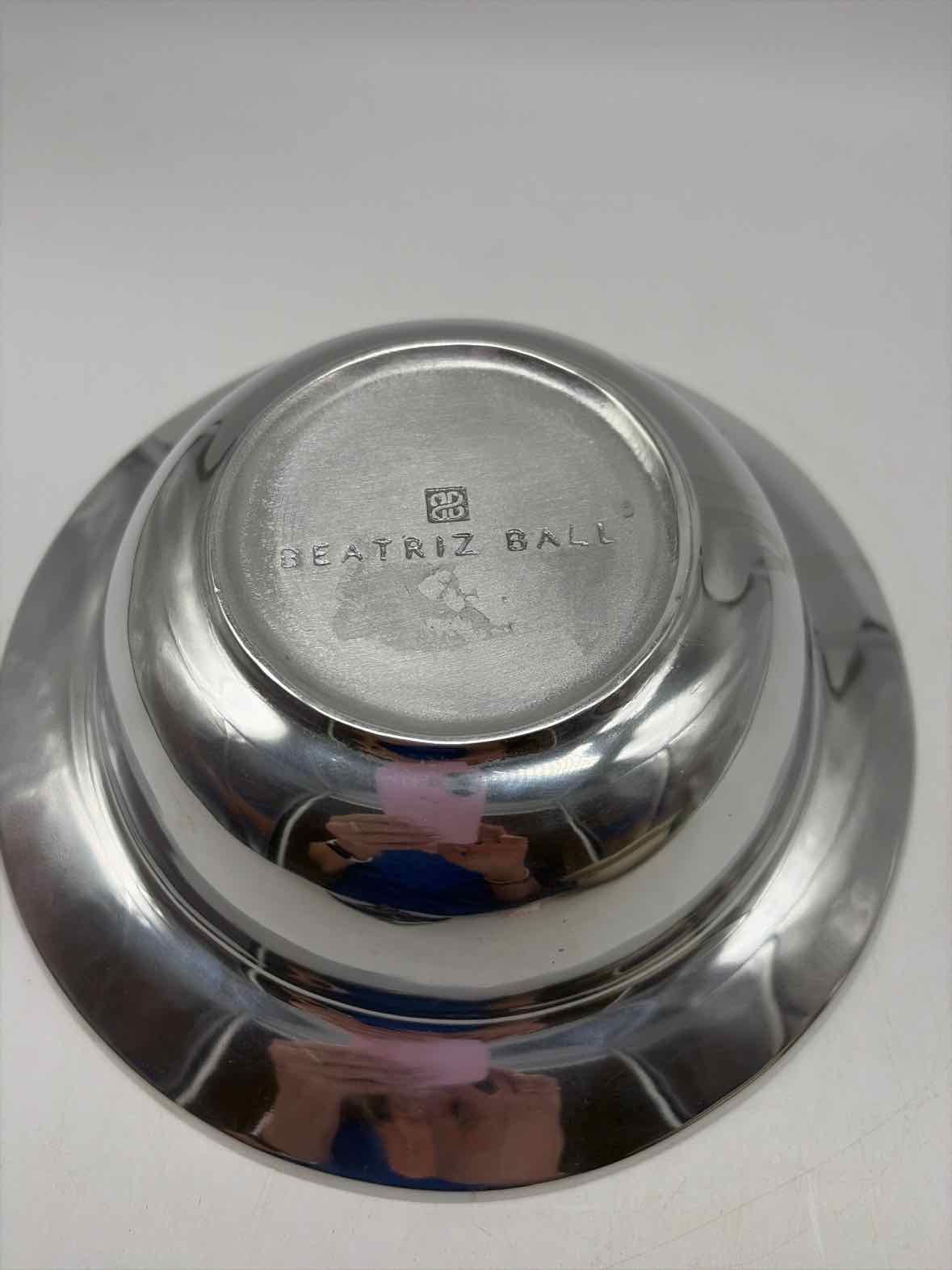 Beatriz Ball Silver Metal Cereal Bowl | True Fashionistas.