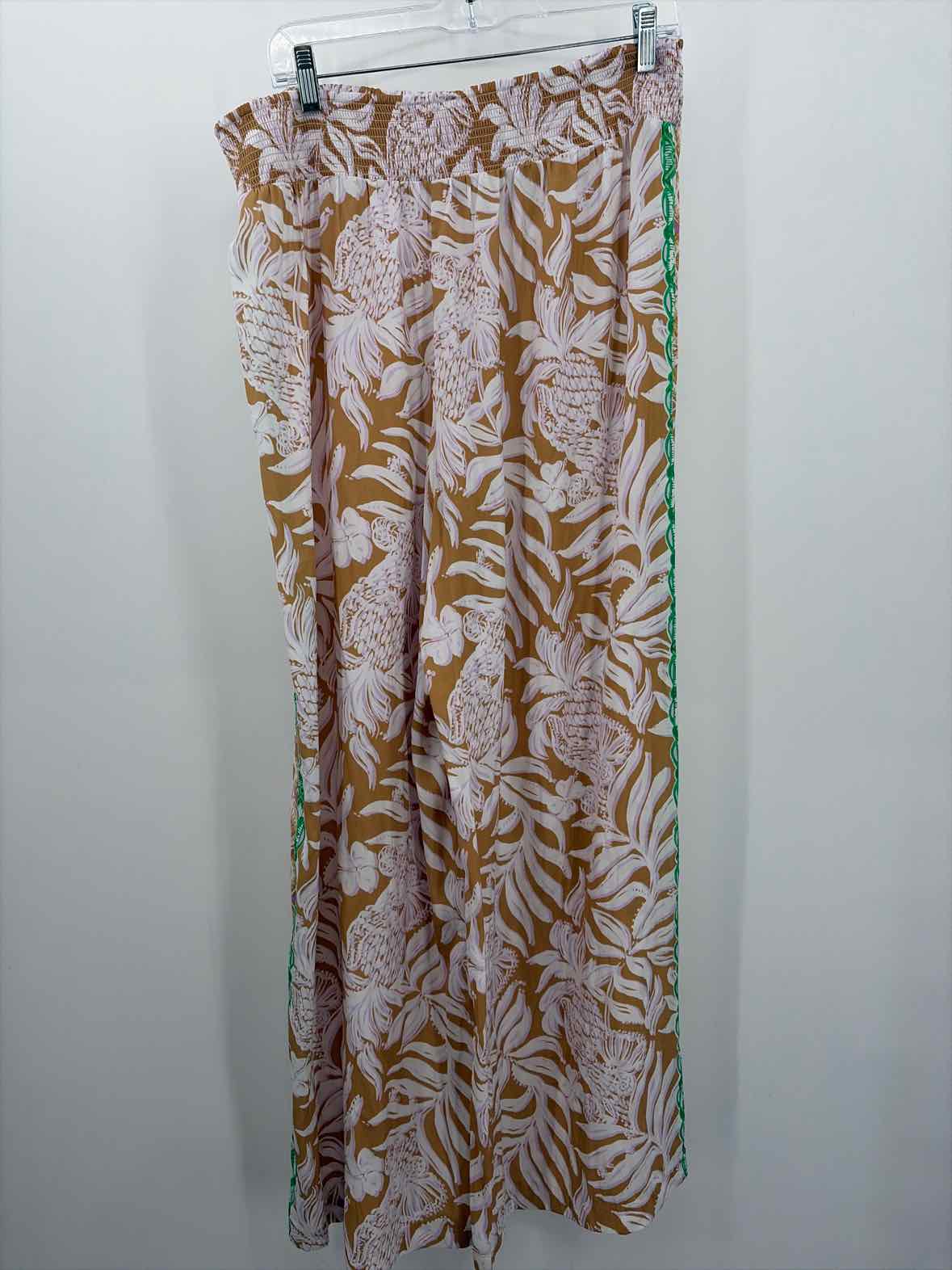 Pre-Owned Lilly Pulitzer Tan Size XL Pull On Pants | True Fashionistas.