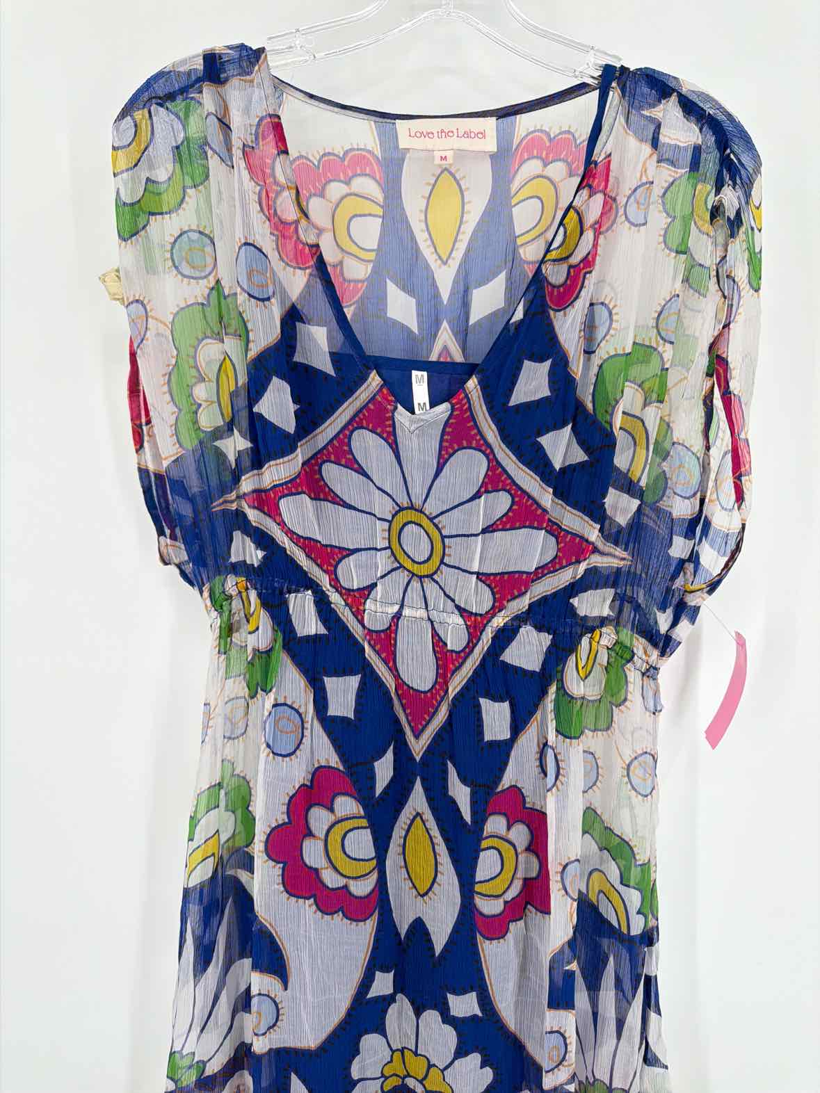 Pre-Owned Love The Label Blue Size Medium Long Sleeveless Dress | True Fashionistas.